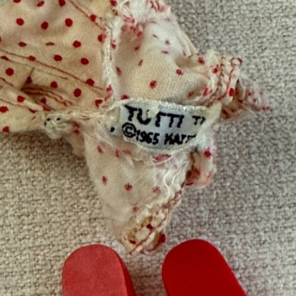 Vintage Mattel Barbie Little Sister Tutti Clothes 2 Outfits - Picture 8 of 9